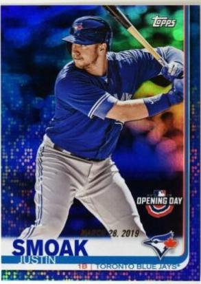 Justin Smoak [Blue Foil] #129