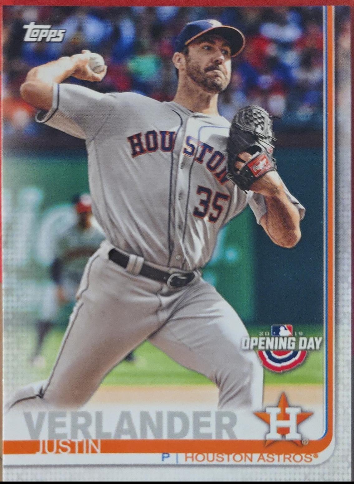 Justin Verlander [Houston Visible on Front of Jersey] #3