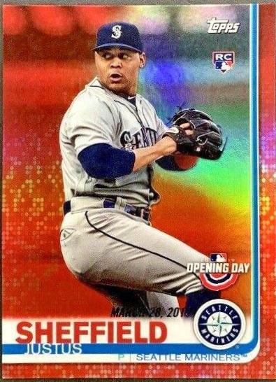 Justus Sheffield [Red Foil] #88