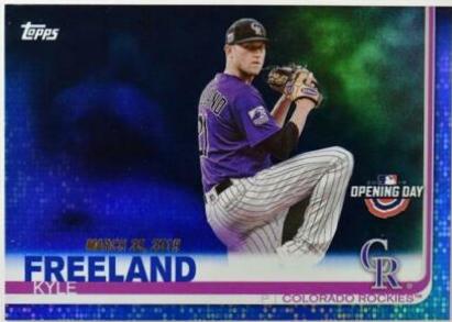 Kyle Freeland [Blue Foil] #2
