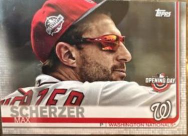 Max Scherzer [Wearing Sunglasses] #183