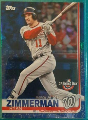 Ryan Zimmerman [Blue Foil] #122