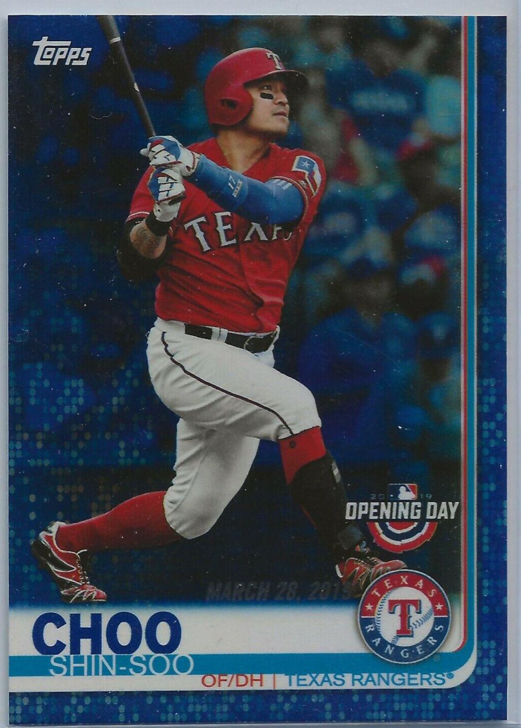 Shin Soo Choo [Blue Foil] #200