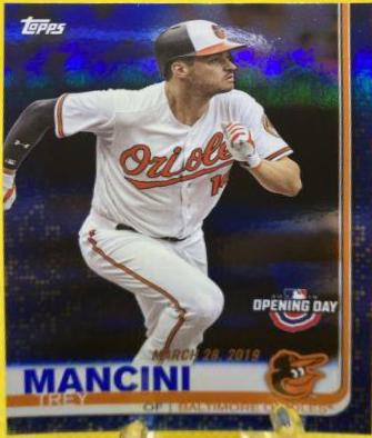 Trey Mancini [Running Blue Foil] #44