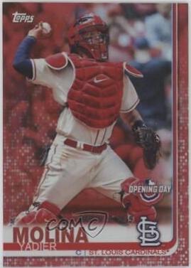 Yadier Molina [Throwing Red Foil] #102