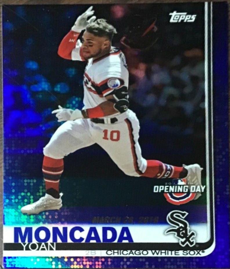 Yoan Moncada [Blue Foil] #89