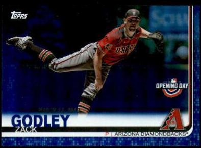 Zack Godley [Blue Foil] #26