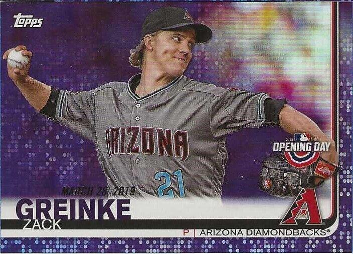 Zack Greinke [Blue Foil] #12