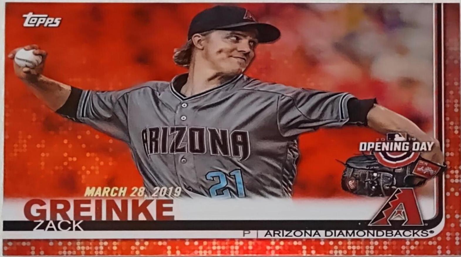 Zack Greinke [Red Foil] #12