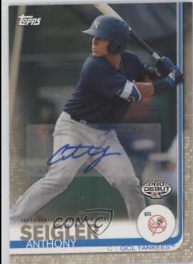 Anthony Seigler [Autograph Gold] #128