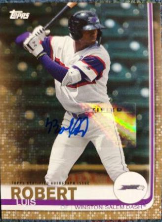 Luis Robert [Autograph Gold] #102