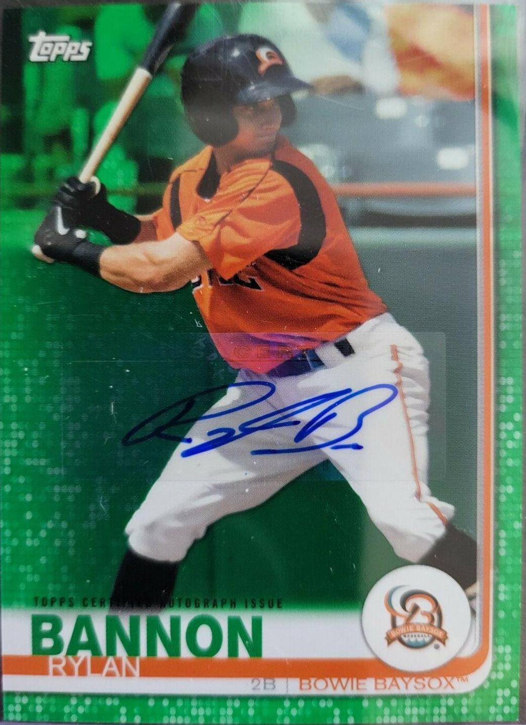 Rylan Bannon [Autograph Green] #38