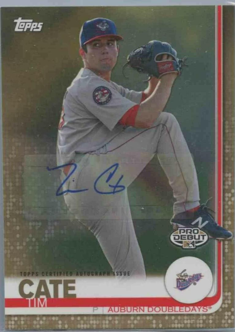 Tim Cate [Autograph Gold] #109