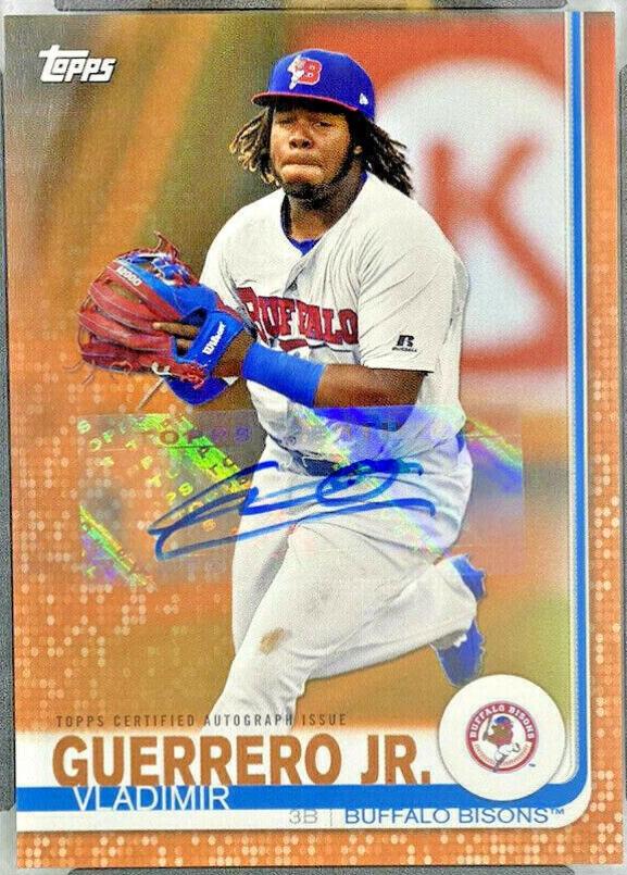 Vladimir Guerrero Jr. [Autograph Orange] #1
