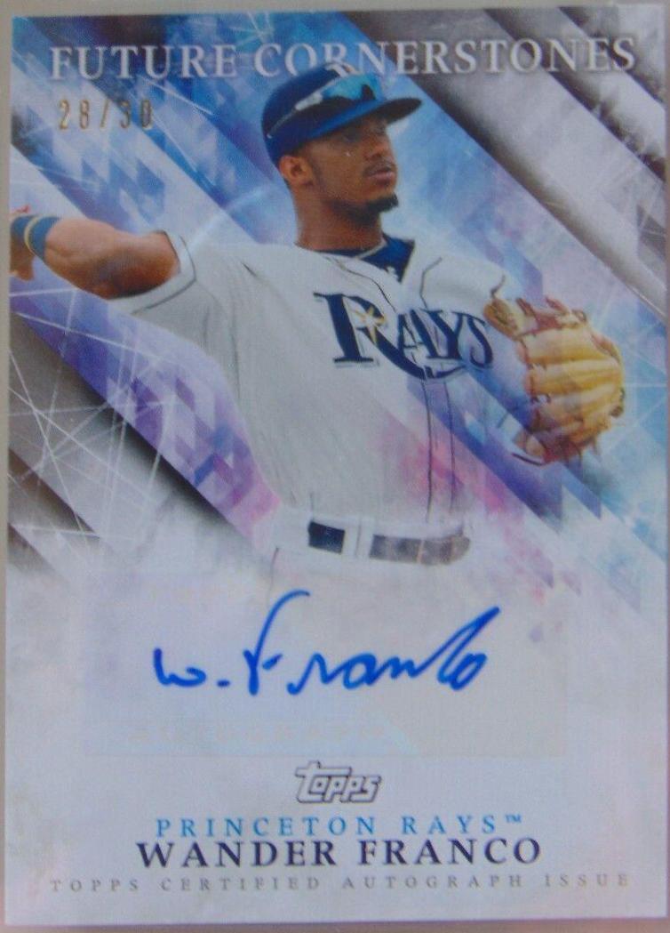 Wander Franco [Autograph Red] #50