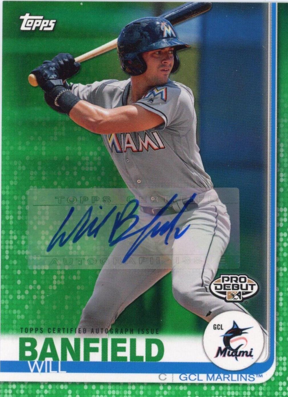 Will Banfield [Autograph Green] #181