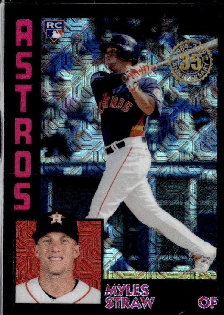 Myles Straw [Black Refractor] #T84-48