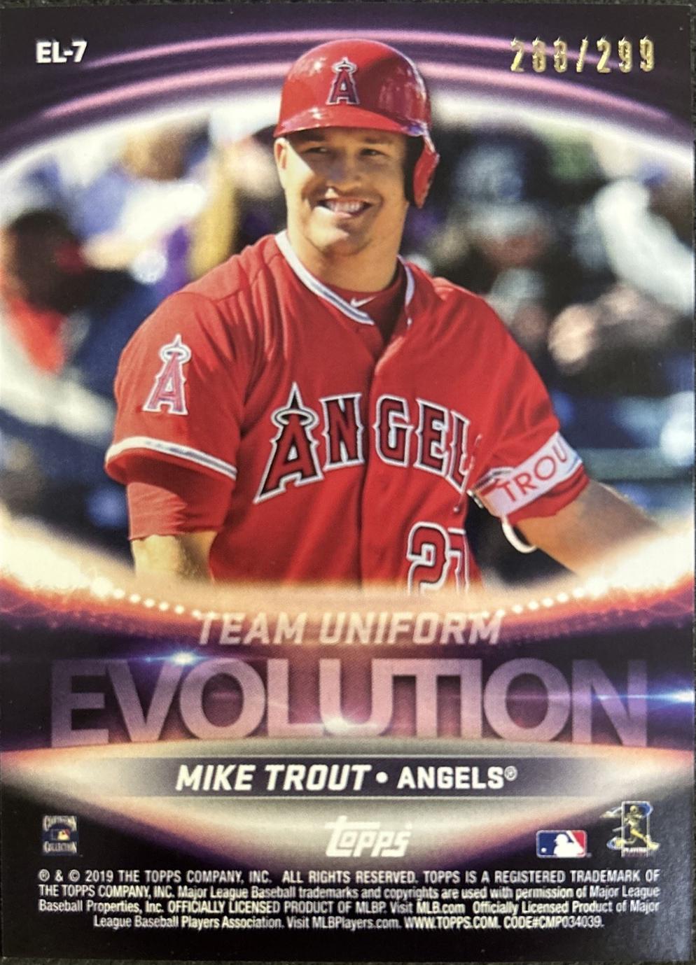 Rod Carew / Mike Trout #EL-7