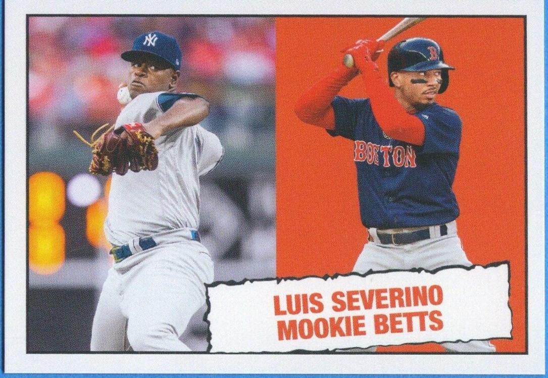 Luis Severino, Mookie Betts #34