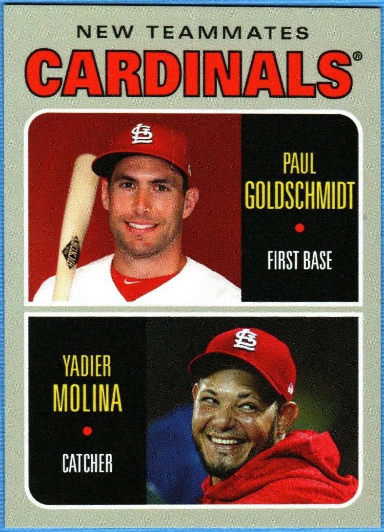 Paul Goldschmidt, Yadier Molina #58