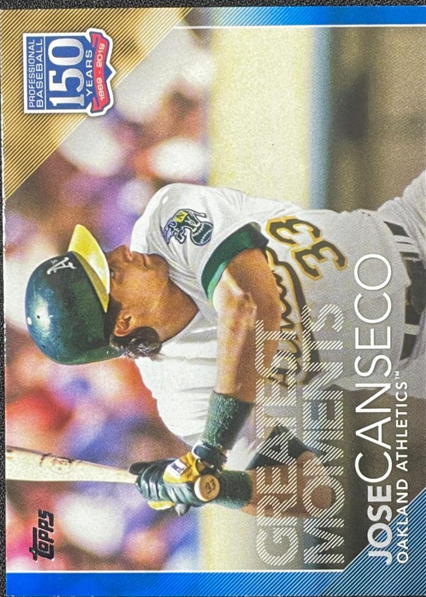 Jose Canseco [Blue] #150-65