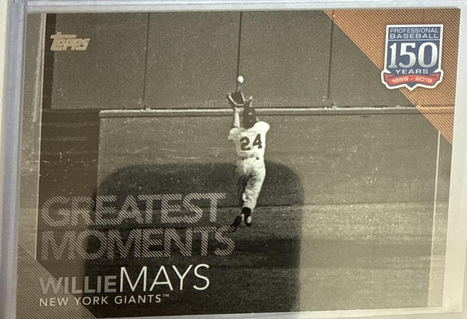 Willie Mays #150-51