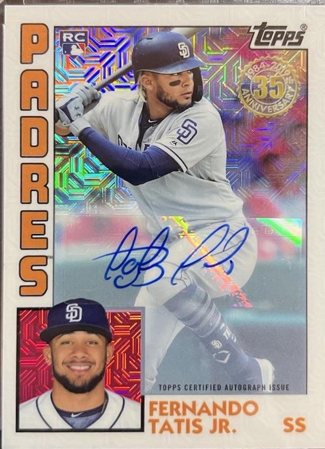 Fernando Tatis Jr. [Autograph] #T84U-34