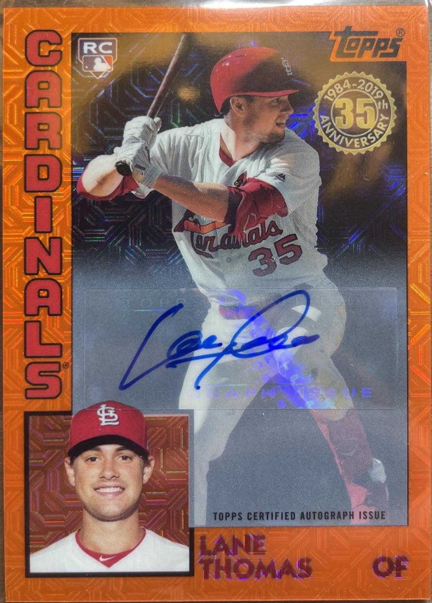 Lane Thomas [Autograph Orange] #T84U-41