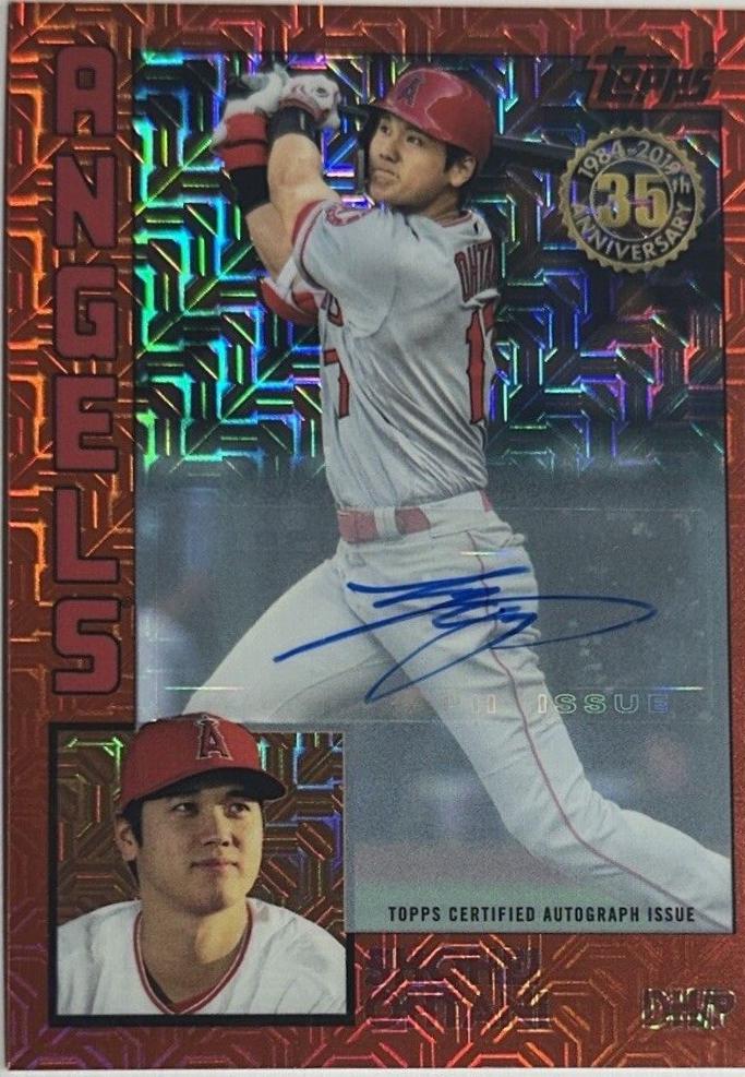 Shohei Ohtani [Autograph Red] #T84U-2