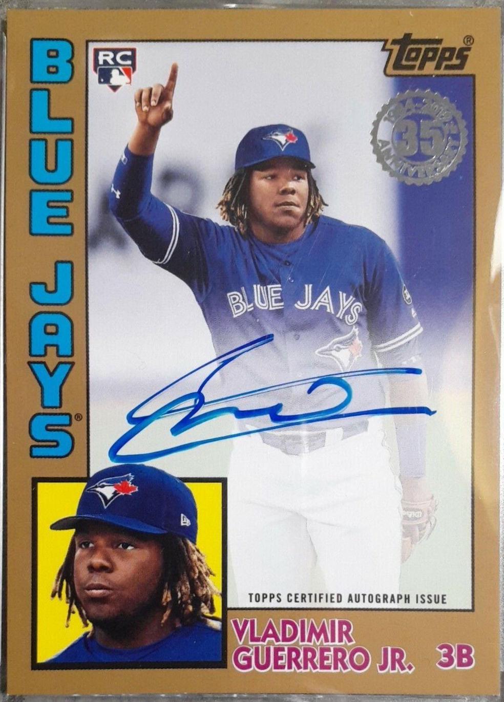 Vladimir Guerrero Jr. [Gold] #84A-VG