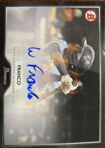 Wander Franco [Autograph] #4A