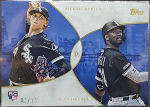 Eloy Jimenez, Michael Kopech [Blue] #8B