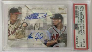 Max Fried, Mike Soroka [Autograph Red] #15C-A
