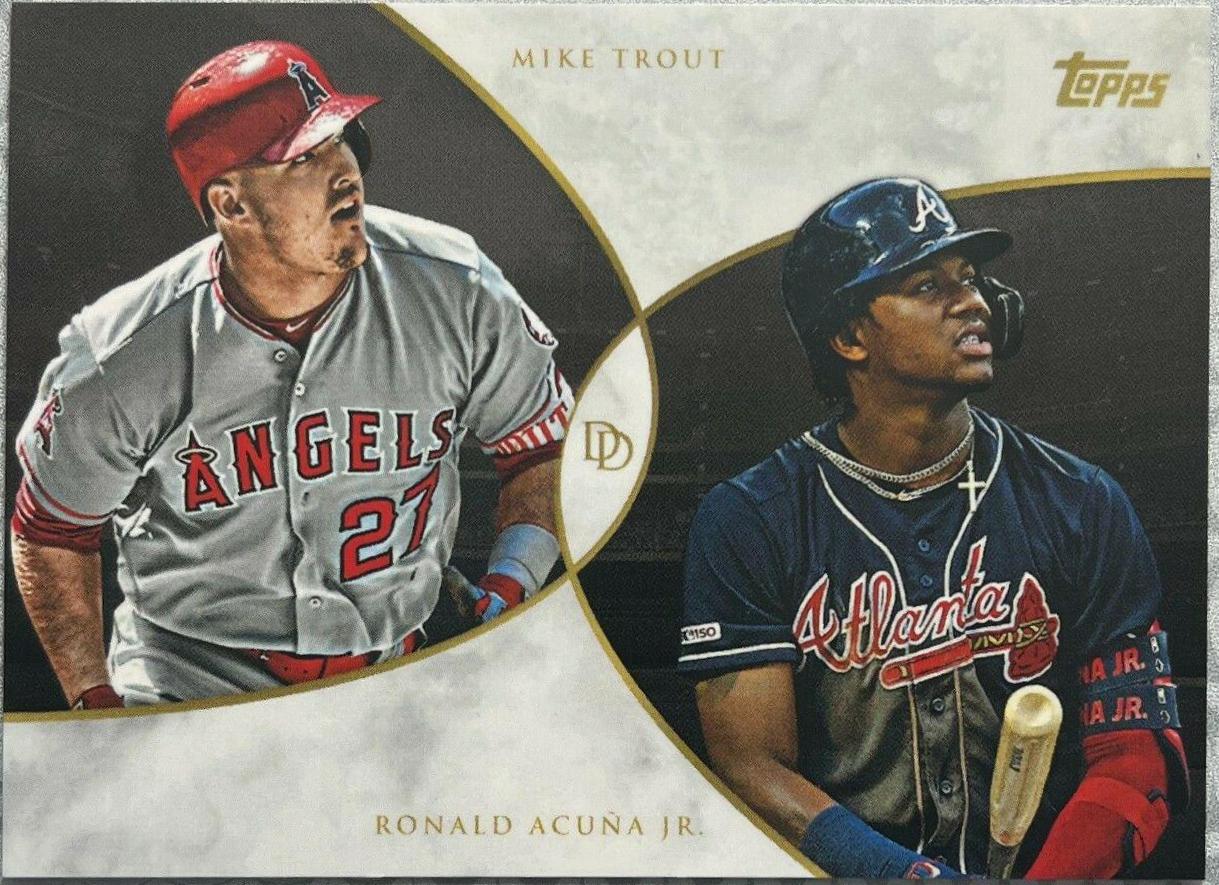 Mike Trout, Ronald Acuna Jr. [Black] #18A