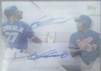 Vladimir Guerrero, Vladimir Guerrero Jr. [Autograph] #5-A
