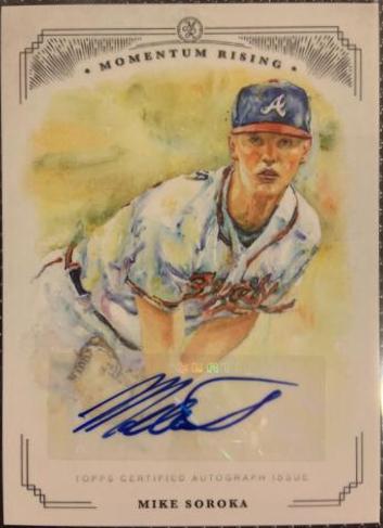 Mike Soroka [Autograph] #6A-A