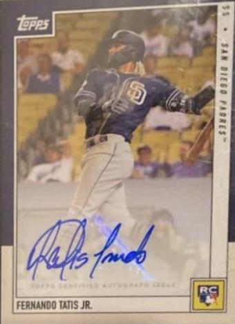 Fernando Tatis Jr. [Autograph] #7-A