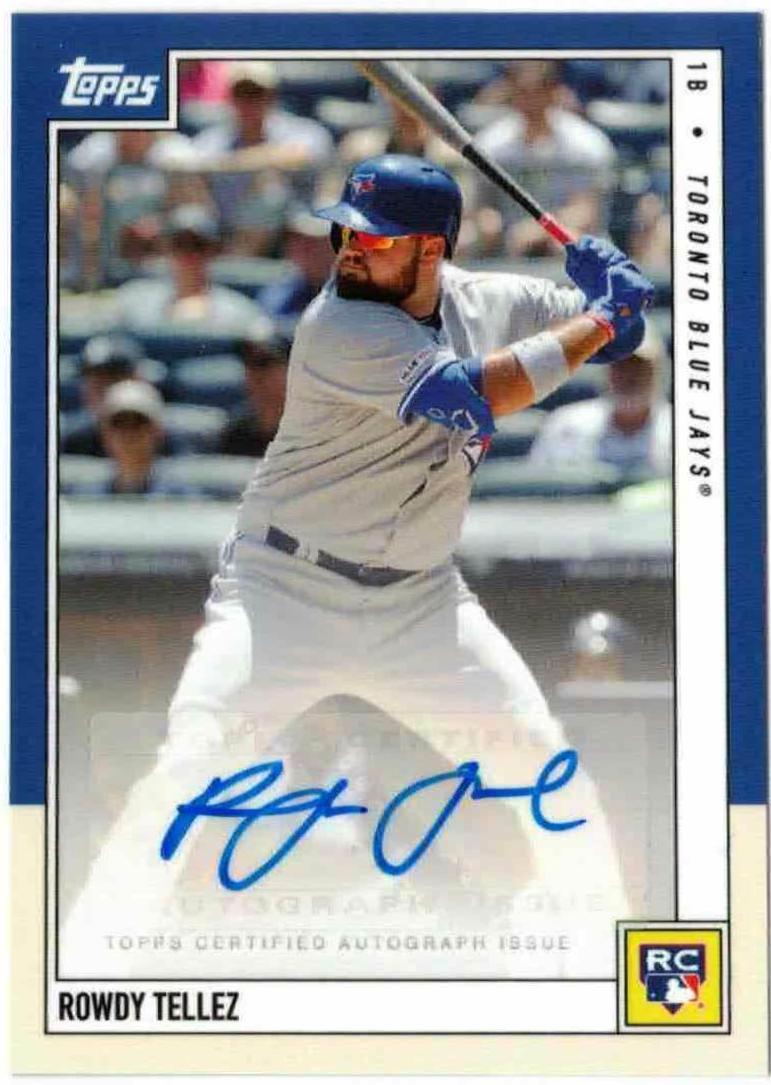 Rowdy Tellez [Autograph] #16-A