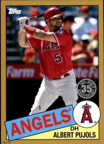 Albert Pujols [Gold] #85-3