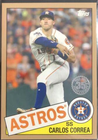 Carlos Correa [Gold] #85TB-19