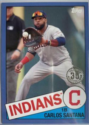 Carlos Santana [Blue] #85TB-15