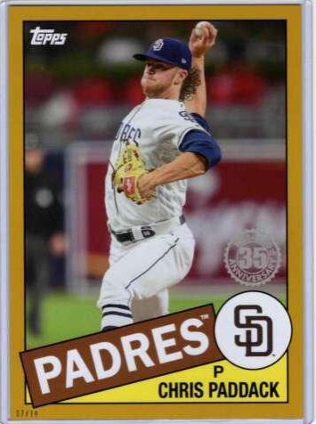 Chris Paddack [Gold] #85-83