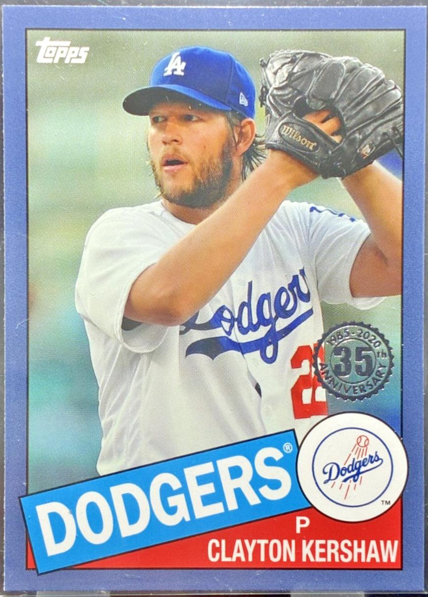 Clayton Kershaw [Blue] #85-54
