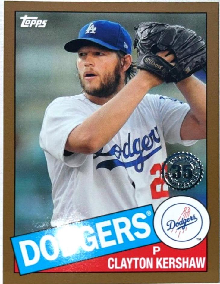 Clayton Kershaw [Gold] #85-54