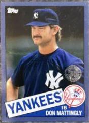 Don Mattingly [Blue] #85-70