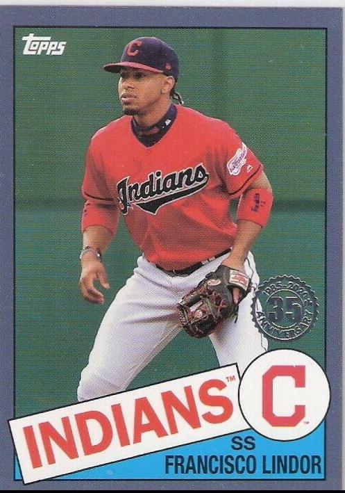 Francisco Lindor [Blue] #85-39