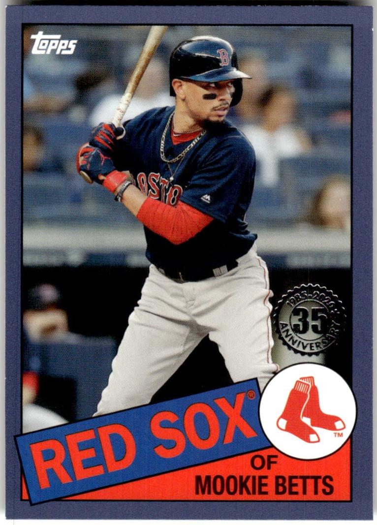 Mookie Betts [Blue] #85-21