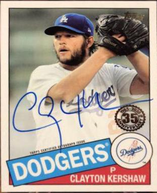 Clayton Kershaw [Black] #85A-CKE