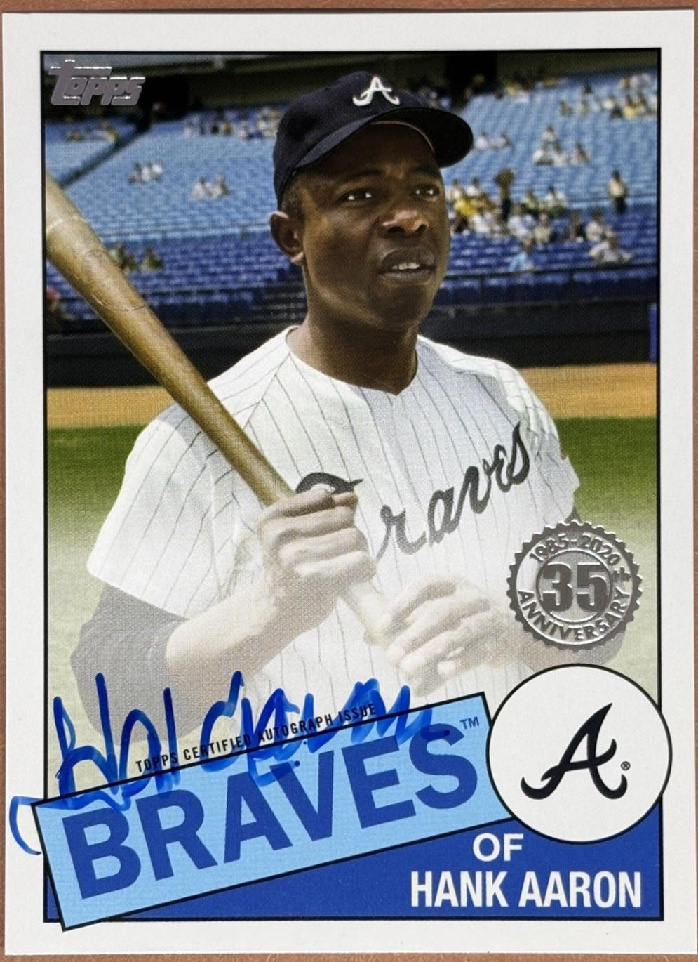 Hank Aaron [Black] #85A-HA