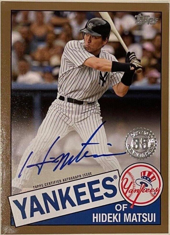 Hideki Matsui [Gold] #85A-HM